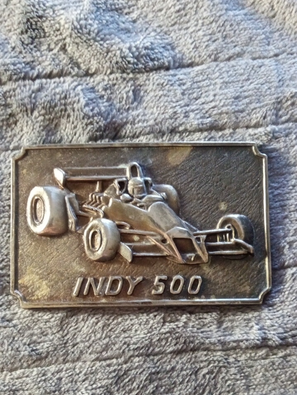 Vintage Indy 500 Belt Buckle